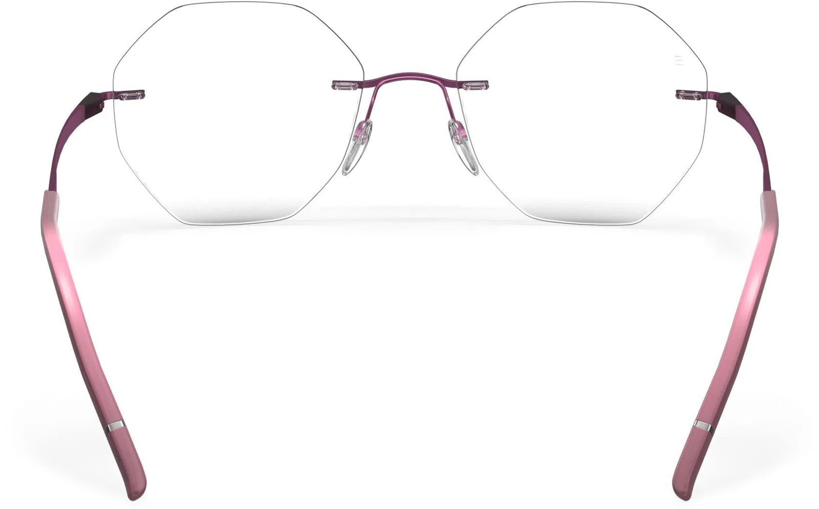 Silhouette The Dawn Demo Rimless 5573 Eyeglasses - view 60